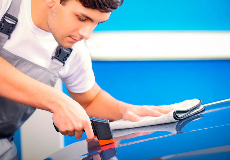 Замер толщины лакокрасочного покрытия